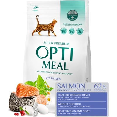 OPTIMEAL Sterilised Salmon 700 g