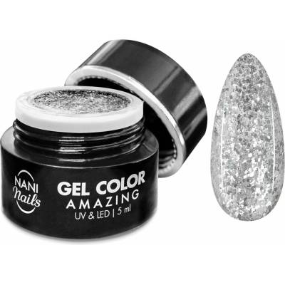 NANI UV gél Amazing Line Extreme Silver 5 ml