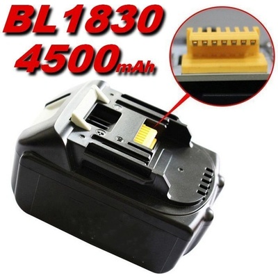 VHBW Makita BL1830, BL1815 4000mAh 18V Li-Ion - neoriginální