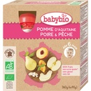 Príkrmy a výživy Babybio Kapsička jablko hruška broskyňa 4 x 90 g