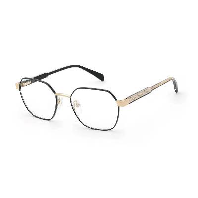 VZV498-510301 51x18x140 mm Reading Glasses - Black (Sh. Rose Gold W/Black Parts)