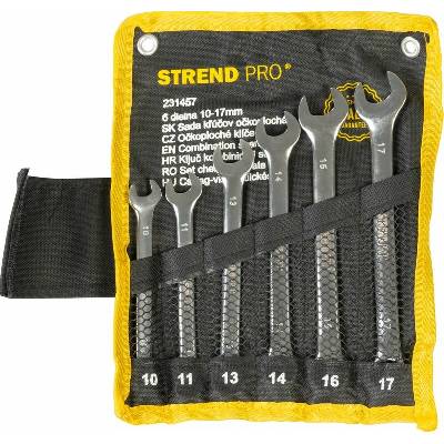 Strend Pro Sada kľúčov očkoplochá 6 dielna 10-17 mm HR31581
