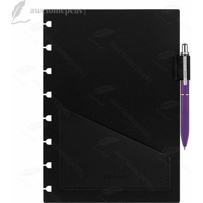Filofax přídavné poutko na pero s perem - fialová