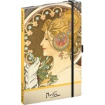 NOTIQUE Alfons Mucha Скицник 172 21 x 13 cm 100 g Feather (A-34391)