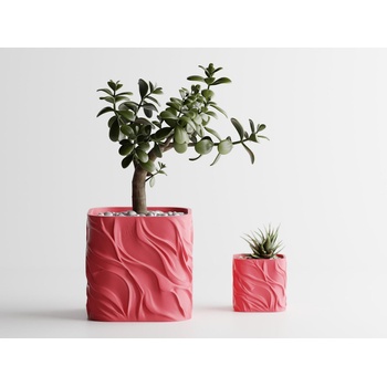 Кашпа Zephyra средна розов