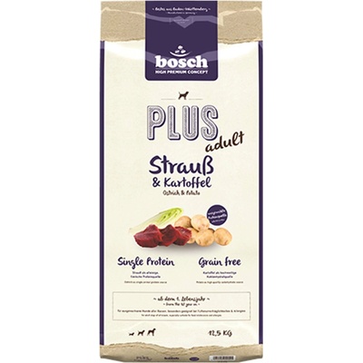 Bosch Plus Ostrich & Potato 12,5 kg