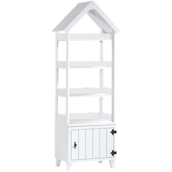 Image 1 of Carmen Miami ЕТАЖЕРКА ЗА КНИГИ - БЯЛ