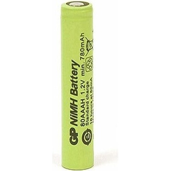 GP Batteries Акумулаторна Батерия R03 AAA 80AAH-B 800mAh NiMH 1 бр. BULK Industrial GP (GP-BR-R03-800-BULK)