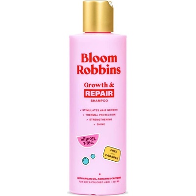 Bloom Robbins Growth & Repair šampon pro suché a poškozené vlasy 250 ml