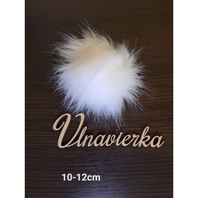 Kožušinový brmbolec na čiapku Ø10-12 cm