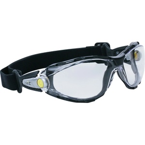 Delta Plus Delta pacaya clear strap lyviz / Предпазни очила с подвижна вложка, визьор и олеохидрофобно покритие - прозрачни, регулируеми (pacaylvstin)