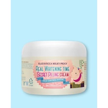 Elizavecca Peelingový krém na tvár proti vraskám Milky Piggy Real Whitening Time Secret Pilling Cream 100 ml