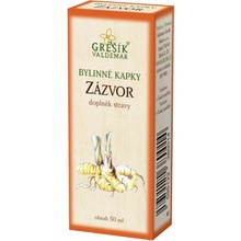 Grešík Zázvor kvapky 50 ml