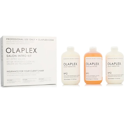 OLAPLEX Bond Multiplier No. 1 Salon Intro Kit Подаръчен комплект Bond Multiplier No. 1 525 ml + Bond опция Нова опаковка