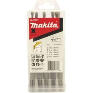 Makita - Комплект от 5 свредла за зидария SDS Plus B-57037 (B-57037)