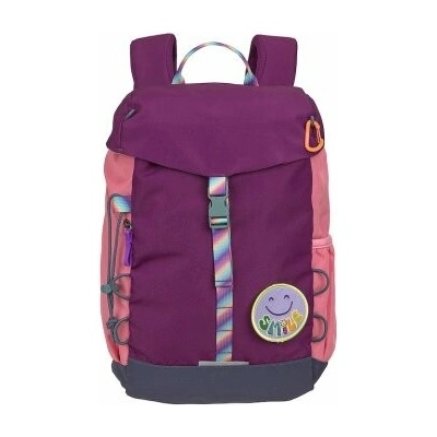 Lässig Dětský batoh Big Backpack Outdoor Unique - Berry/Pink
