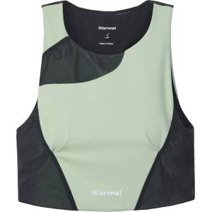 NNormal Дамски топ NNormal Women's Trail Crop Top 02 Top - Green (114-3764-0214)