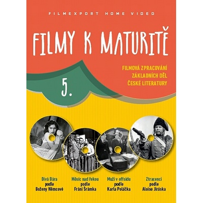 Filmy k maturitě 5 - 4 DVD (digisleeve)