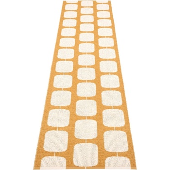 Pappelina Пътека за открито и закрито в цвят жълта охра и крема 70x300 cm Sten Ochre - Pappelina (ST5B730)