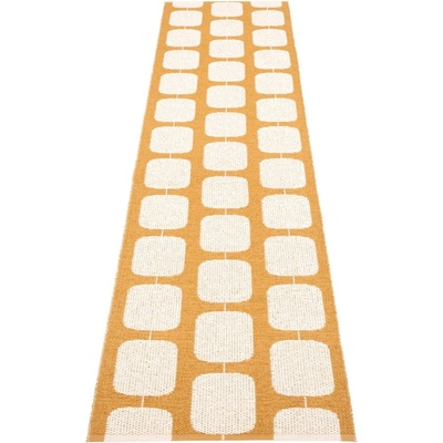 Pappelina Пътека за открито и закрито в цвят жълта охра и крема 70x300 cm Sten Ochre - Pappelina (ST5B730)