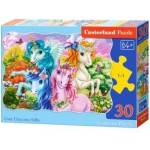 Castorland Puzzle 30-piece Cute Unicorns Selfie B-03822-1