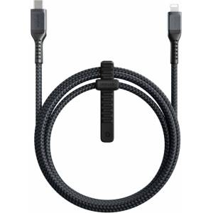 Nomad Кабел Nomad Rugged USB-C to Lightning Cable (NM01912B00), от USB C(м) към Lightning(м), 1.5m, 18W, черен (NM01912B00 (474035))