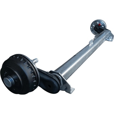 AL-KO COMPACT brzděná náprava pro přívěs / odtahový vůz 1350kg 1200mm 1650mm 4x100