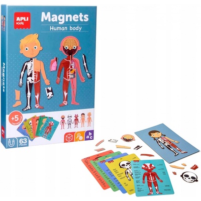 APLI kids magnetická logická hra Lidské tělo – Zboží Mobilmania