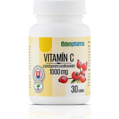 EDENPharma VITAMIN C 1000 mg postupným uvolňováním 100 tablet