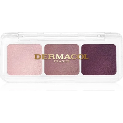 Dermacol Compact Trio палитра сенки за очи цвят 1 French Vineyard 4.2 гр