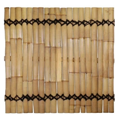 Panel z bambusových lamiel prírodnej farby š 90 x v 100 cm