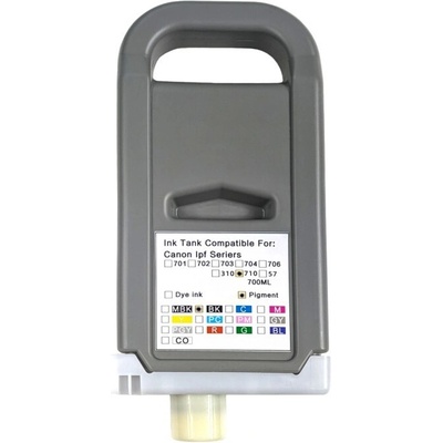 Compatible Canon PFI-710BK, 2354C001 черен (black) съвместими касети (2354C001)