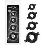  Пенис пръстени с различни размери - Renegade Vitality Rings Black (NSTOYS0580)