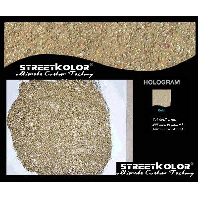 KolorPearl Brilliant farba riedidlová, Odtieň Hologram Zlatý Svetlý, 400micro