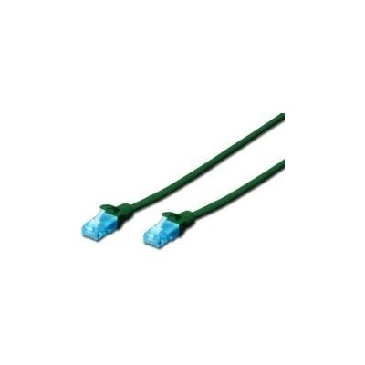 Digitus DK-1512-050/G Patch UTP, CAT 5e, AWG 26/7, 5m, zelený