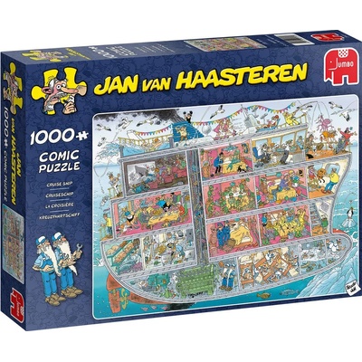 Jumbo Пъзел Jumbo от 1000 части - Круизен кораб, Ян ван Хаастерен (20021)