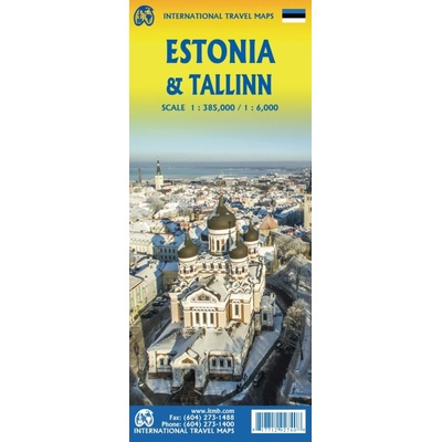 plán Tallinn 1:8 000 + Estonsko 1:400 t. ITM