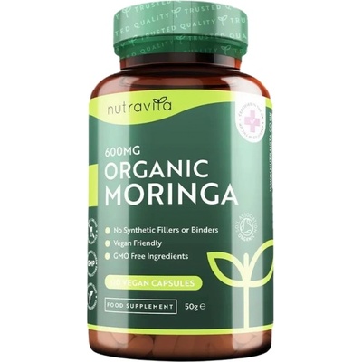 Nutravita Organic Moringa 600 mg [120 капсули]