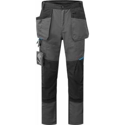 Portwest WX3 pracovní kalhoty Slim Fit Holster šedá