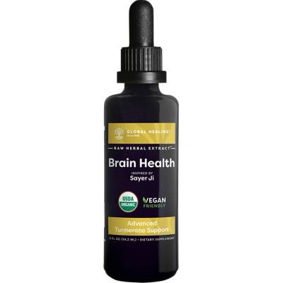 Global Healing Brain Health 59.2 ml капки | Global Healing (03204 (BH-2OZ))