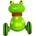 Lelin toys - Играчка за бутане - Жабче