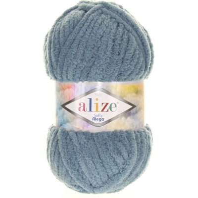 Alize Softy Mega šedá 119