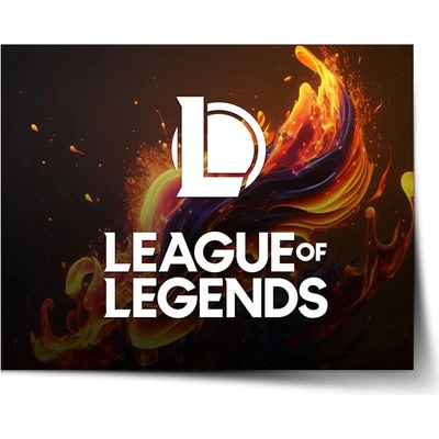 Sablio Plagát League of Legends Abstract - 60x40 cm