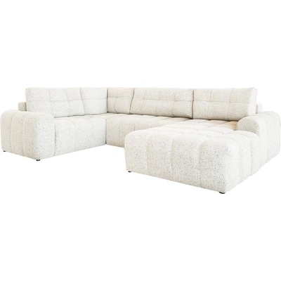 Miuform Кремав разтегателен модулен ъглов диван с място за съхранение (ляв ъгъл) Lulu - Miuform (2237PE03)