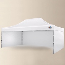 Brimo Promo stánok Premium Alu 4 x 6 m biely