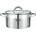 Voltz Тенджера Oliver Voltz OV51210S20, 3.6 л, 20x11.5 см, Мерителна скала, Дебело дъно, Индукция, Инокс (5OV1210S20)