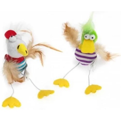 EBI Играчка за котки EBI Wanna Play Crazy Duck - Лудо Пате с котешка трева, шумоляща - 16см - EBI Белгия 402-437636