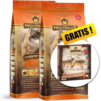 Wolfsblut Country Chicken 2 x 12,5 kg