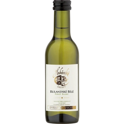 Habánské sklepy Rulandské Bílé 12% 0,187 l (holá láhev) – Sleviste.cz