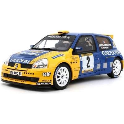 OttOmobile Renault Clio S1600 #2, Jean-Joseph/Boyère, vítězové Barum Rally 2004, 1:18